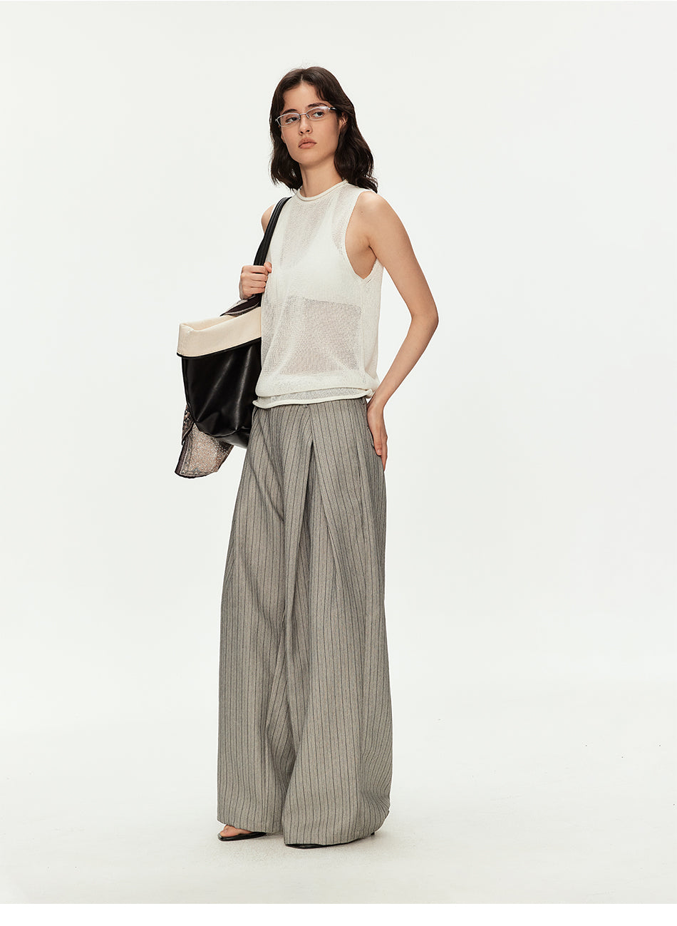 MADWITCH MESH SLEEVELESS TOP #MYCB019