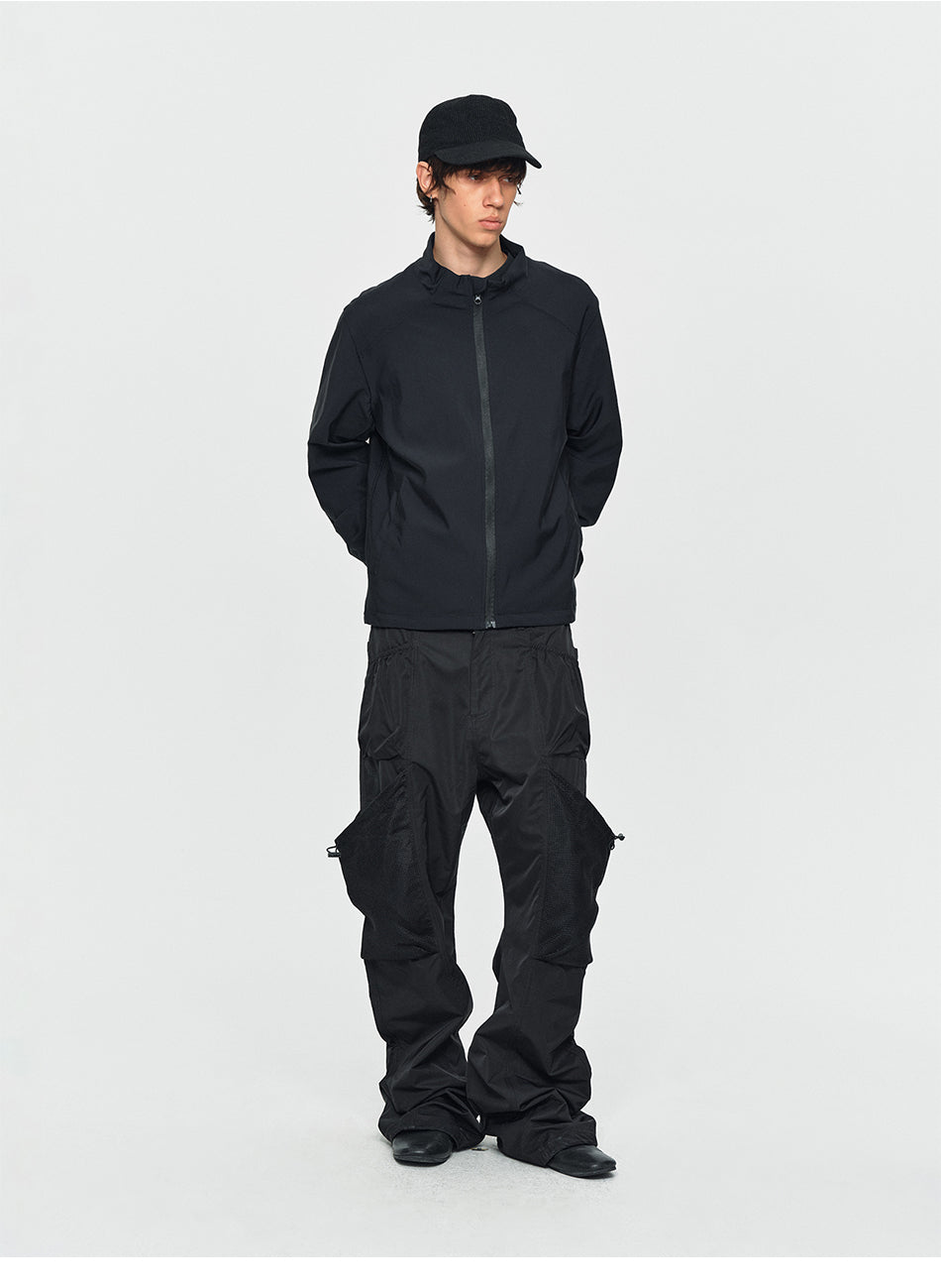 MADWITCH CLEAN-FIT BREATHABLE STAND-COLLAR JACKET #N2133