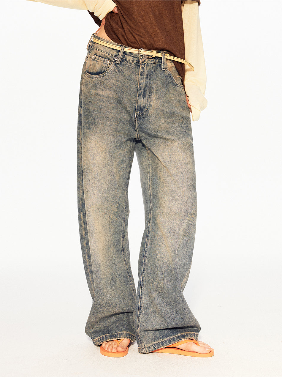 MADWITCH VINTAGE WIDE LEG JEANS #MC2601