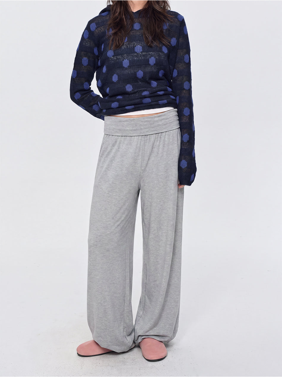 MADWITCH FOLD-OVER HAREM PANTS #C2026353