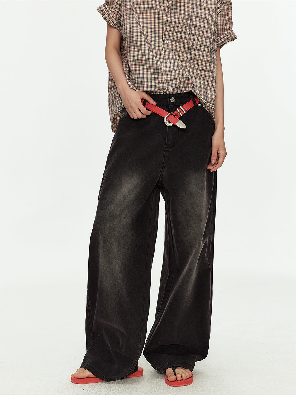 MADWITCH VINTAGE WIDE LEG JEANS #CK3629