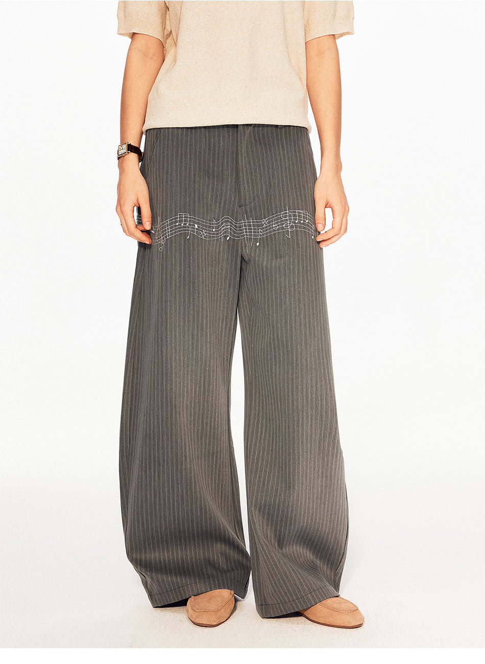 MADWITCH MUSICAL NOTE TROUSERS #CK61001