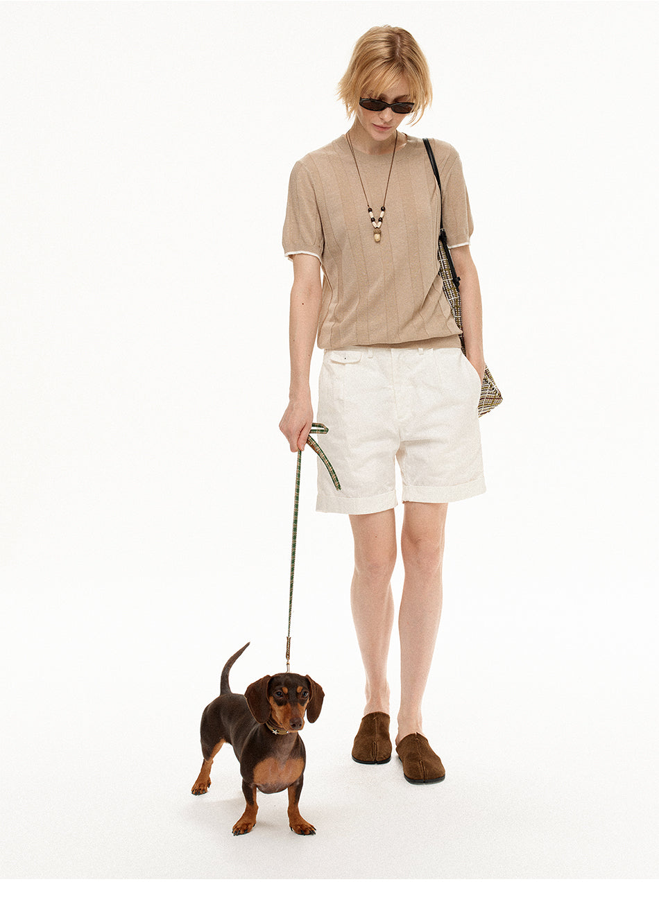 MADWITCH HERITAGE LINEN BLEND TEE #11896