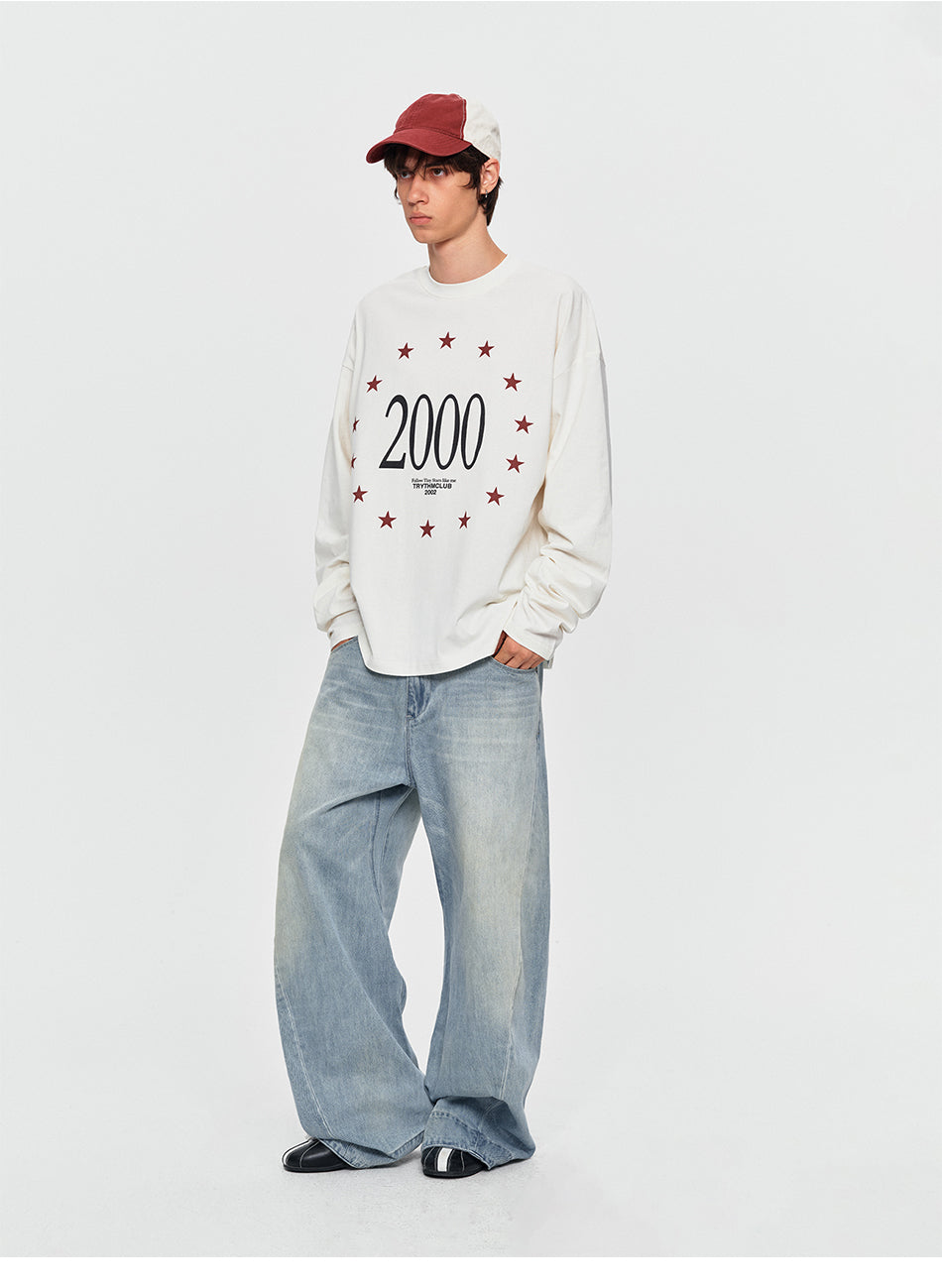 MADWITCH Y2K STAR GRAPHIC TEE #27582