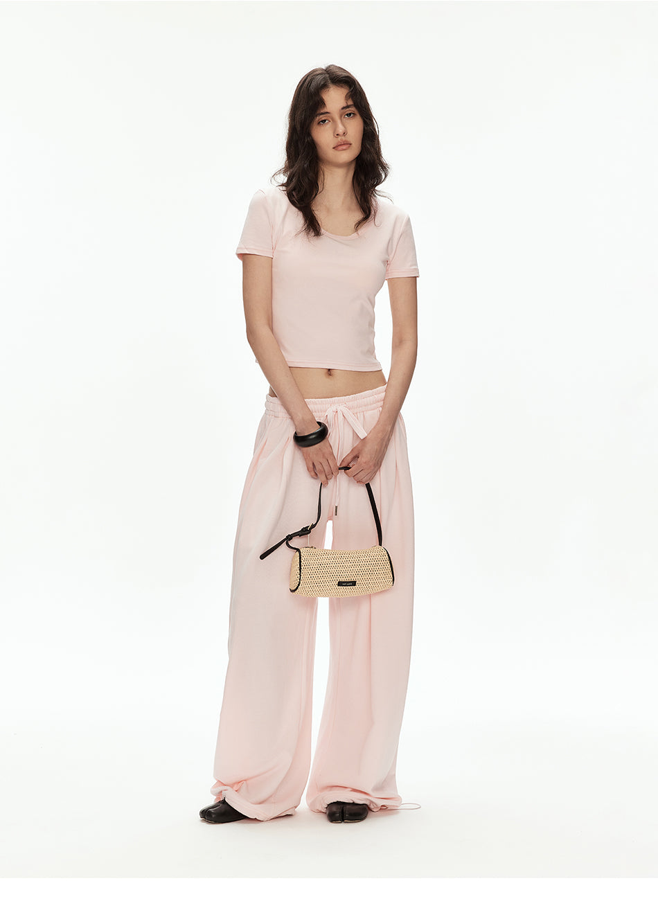 MADWITCH U-NECK CROP TEE #69839