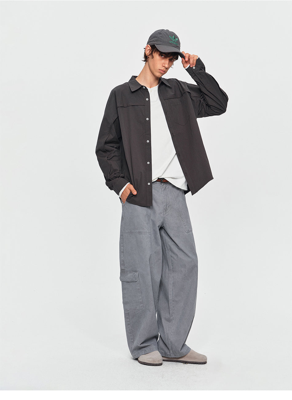 MADWITCH DECONSTRUCTED LOOSE SHIRT #RC151
