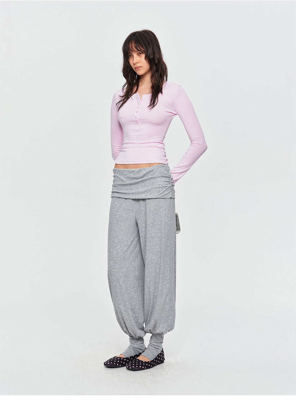 MADWITCH LYOCELL STIRRUP LANTERN PANTS #C2026352