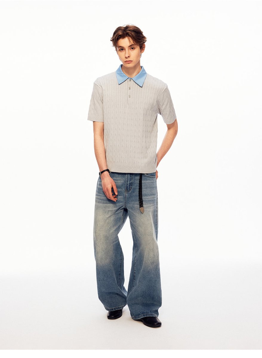 MADWITCH HERITAGE RIBBED POLO TEE WP5 - MadWitch Store