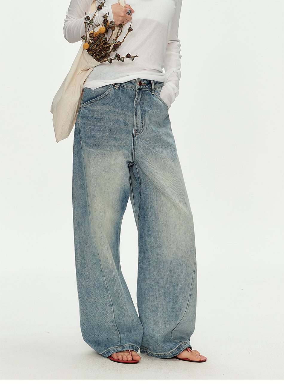 MADWITCH DECONSTRUCTED PARIS BUCKLE JEANS #MC2605