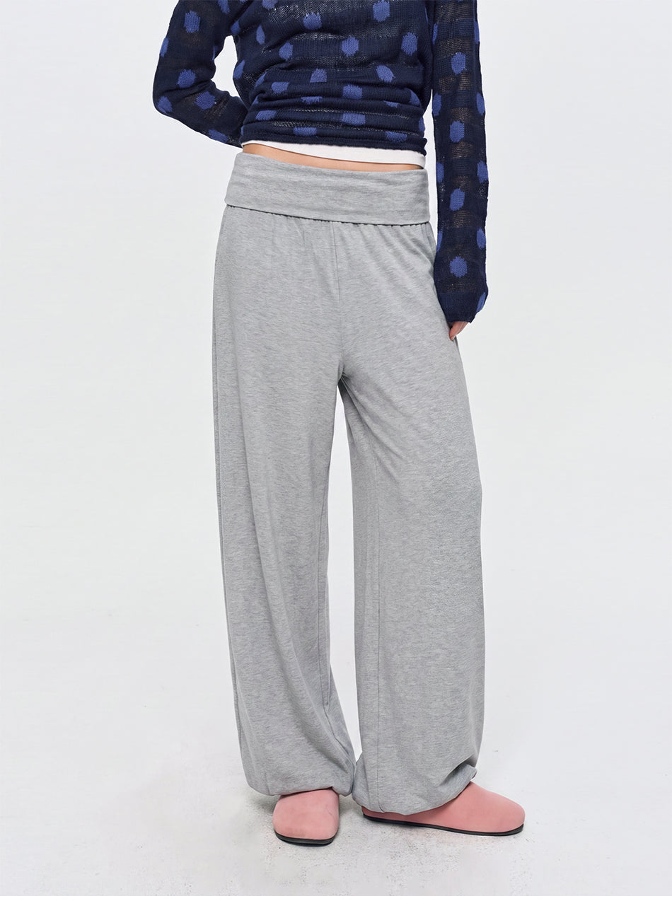 MADWITCH FOLD-OVER HAREM PANTS #C2026353
