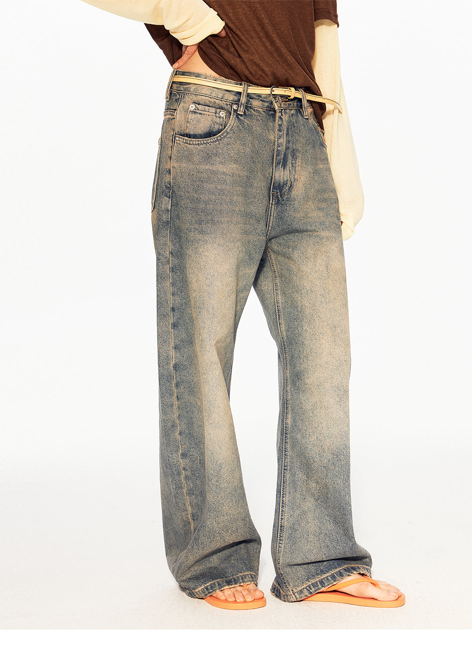 MADWITCH VINTAGE WIDE LEG JEANS #MC2601