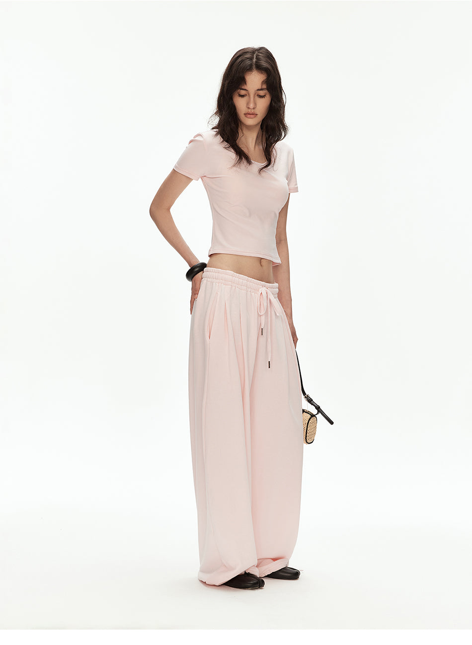 MADWITCH U-NECK CROP TEE #69839