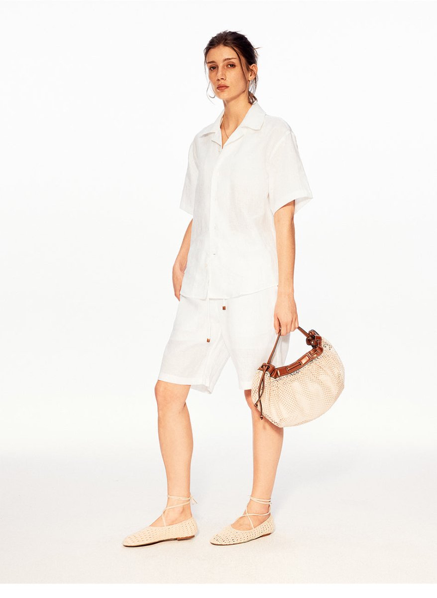 MADWITCH VINTAGE LINEN SEAGULL SHIRT 36510 - MadWitch Store