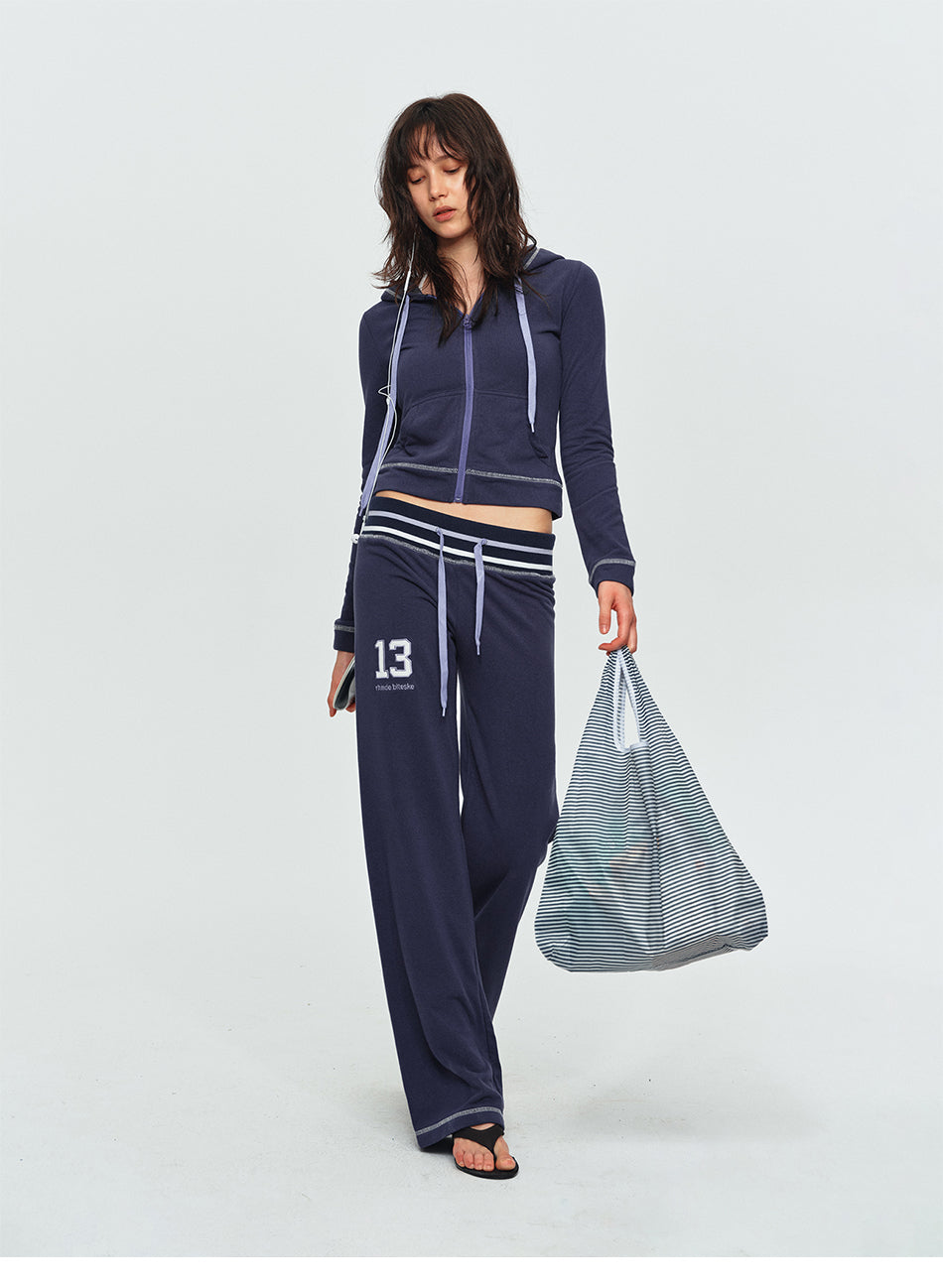 MADWITCH CROPPED HOODIE FLARED SET #L2026061