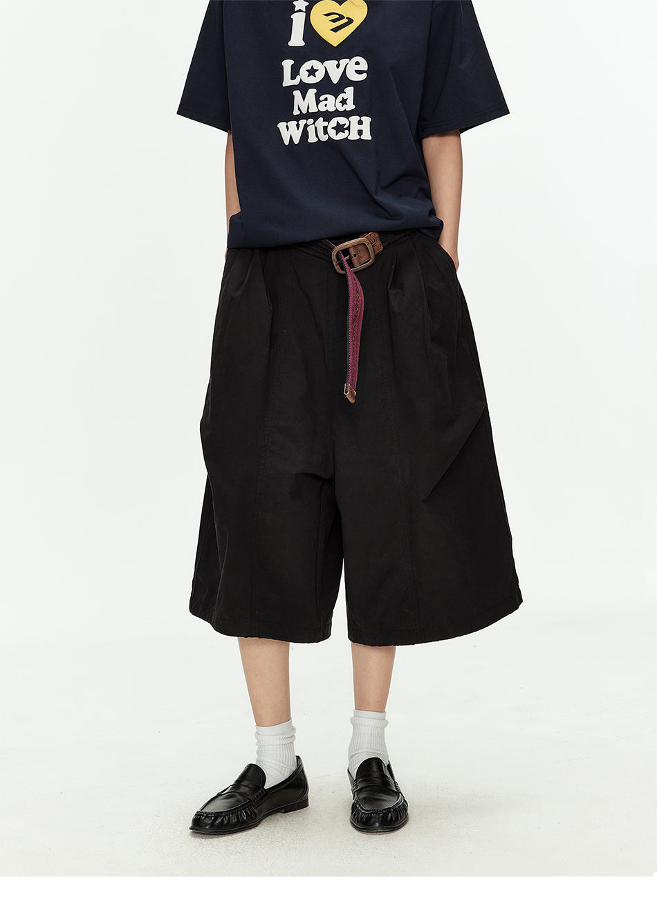 MADWITCH MESH CARGO CROP PANTS #CK276D