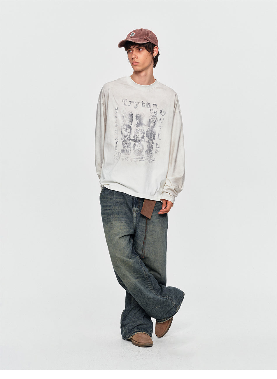 MADWITCH VINTAGE PORTRAIT GRAPHIC TEE #27553