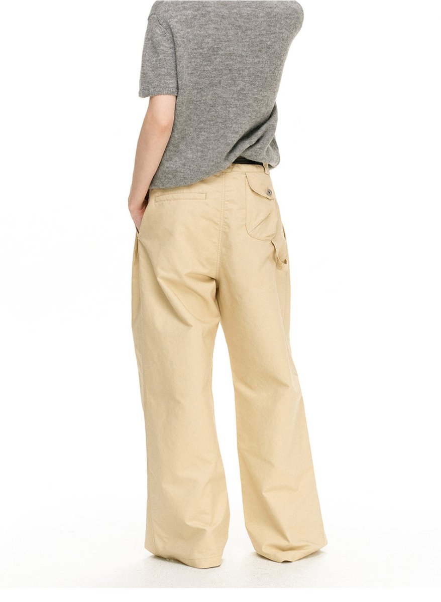 MADWITCH VINTAGE RELAXED WIDE TROUSERS GPC6982 - MadWitch Store