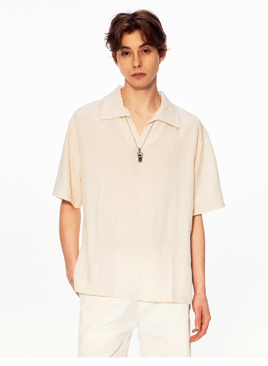 MADWITCH SEAGULL LINEN TENCEL TEE CT007 - MadWitch Store