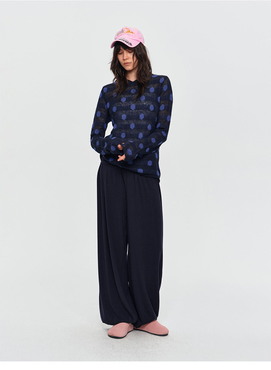 MADWITCH FOLD-OVER HAREM PANTS #C2026353