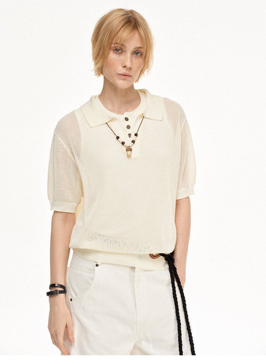 MADWITCH HERITAGE MESH POLO SHIRT AB1172 - MadWitch Store