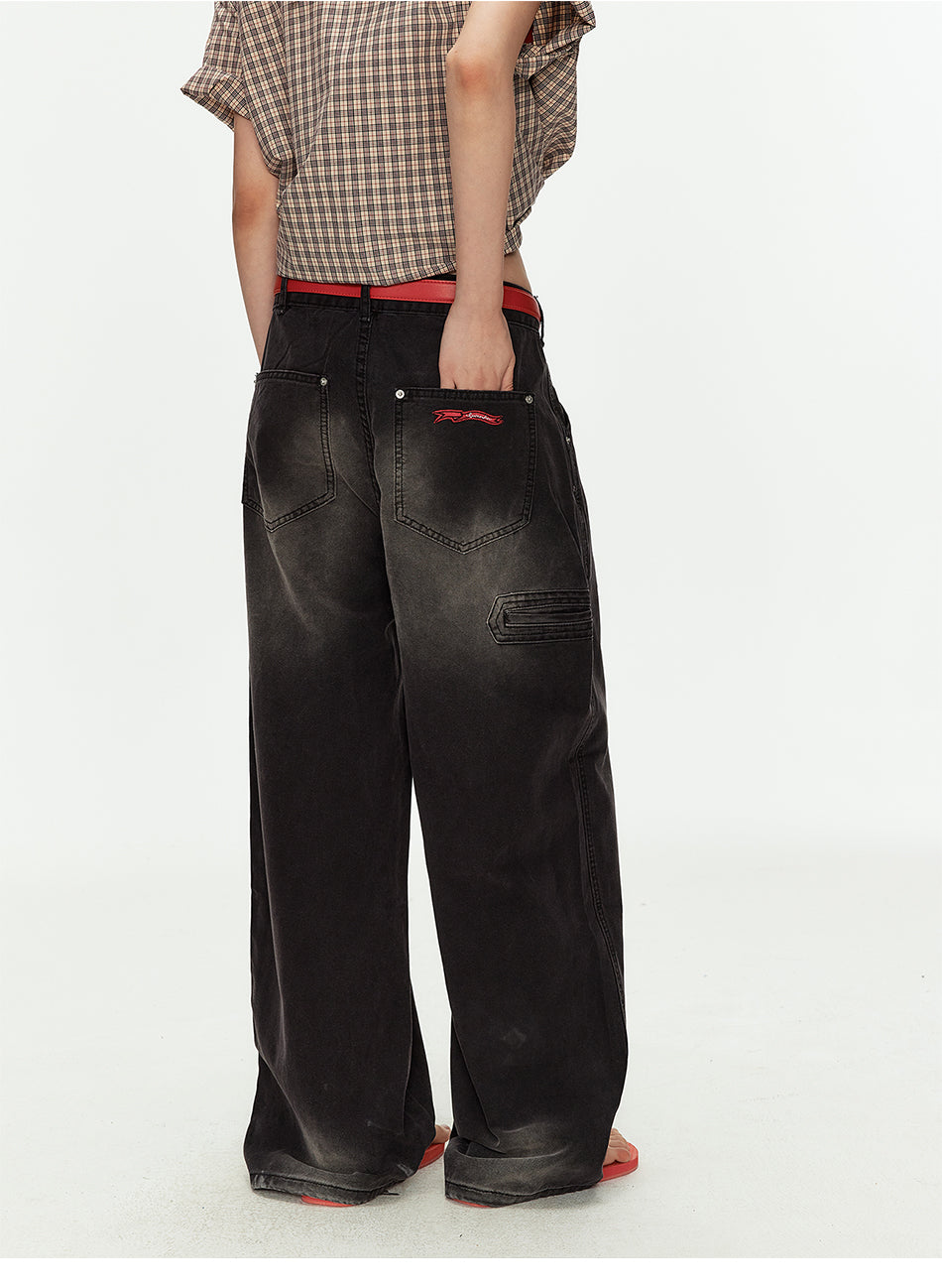 MADWITCH VINTAGE WIDE LEG JEANS #CK3629
