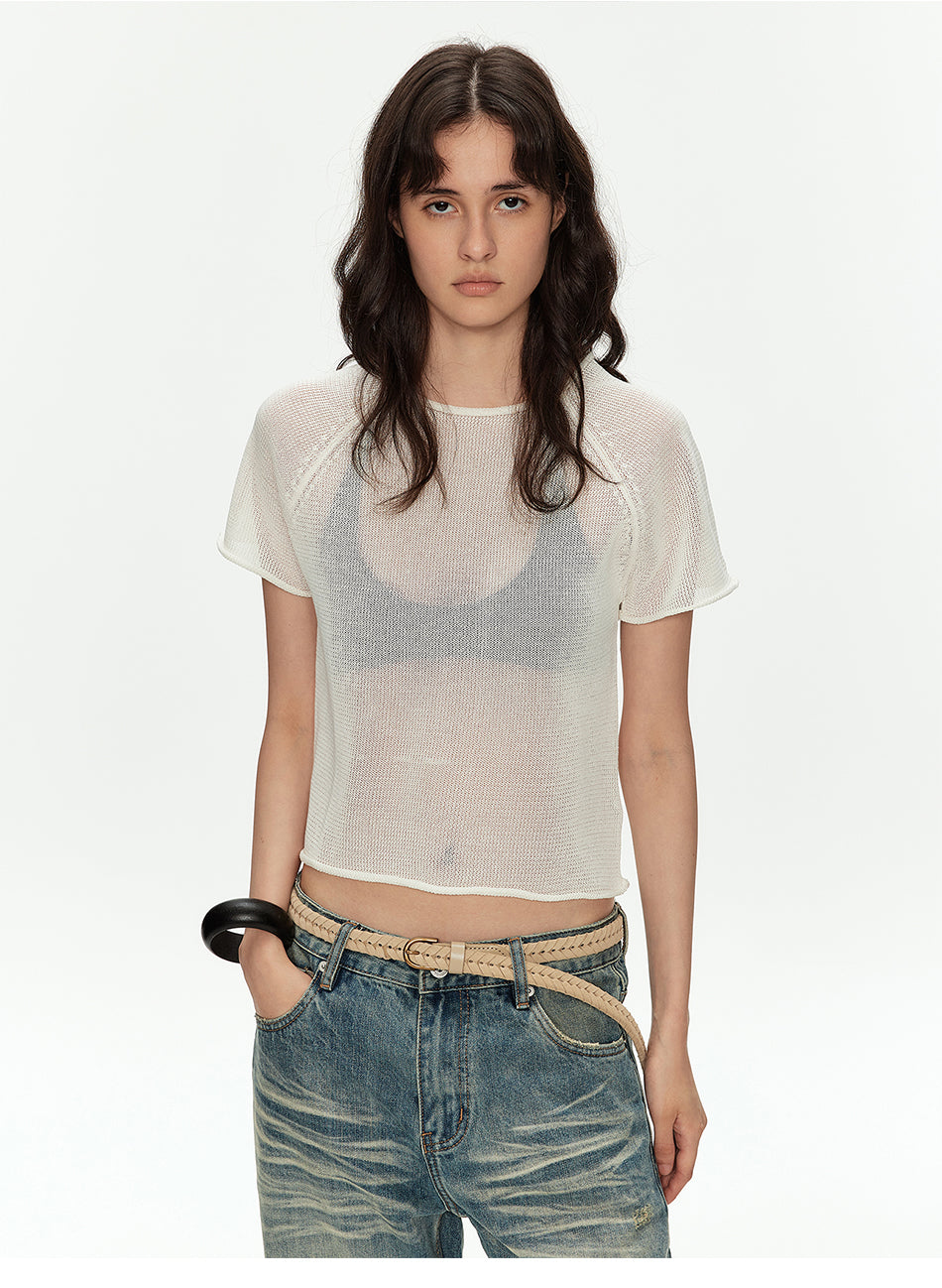 MADWITCH MESH RAGLAN SHORT TEE #MYC016