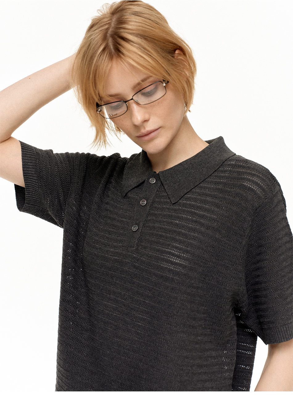 MADWITCH AMERICAN POLO STRIPE TEE #MAD001