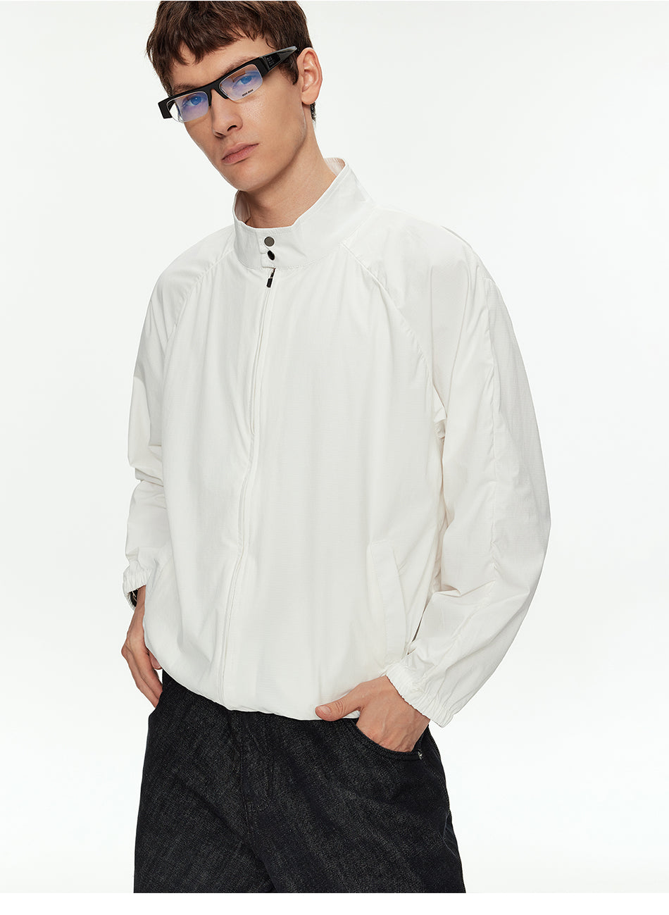 MADWITCH STAND COLLAR RAGLAN JACKET #C2642C26