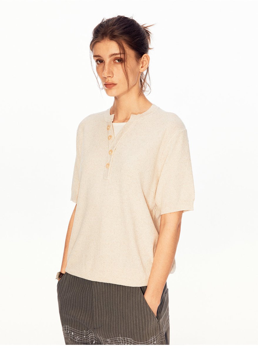 MADWITCH HERITAGE FAUX LAYER KNIT TEE 68635 - MadWitch Store