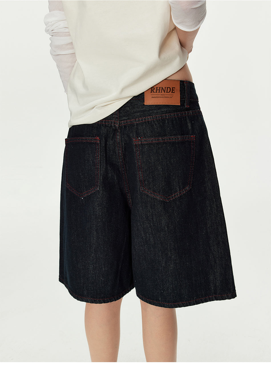 MADWITCH RAW DENIM CROP JEANS #G2071