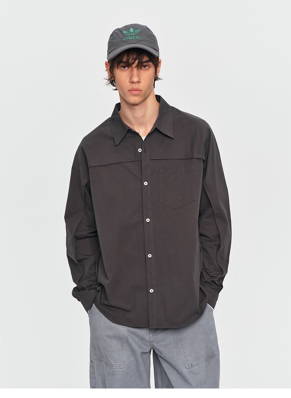 MADWITCH DECONSTRUCTED LOOSE SHIRT #RC151