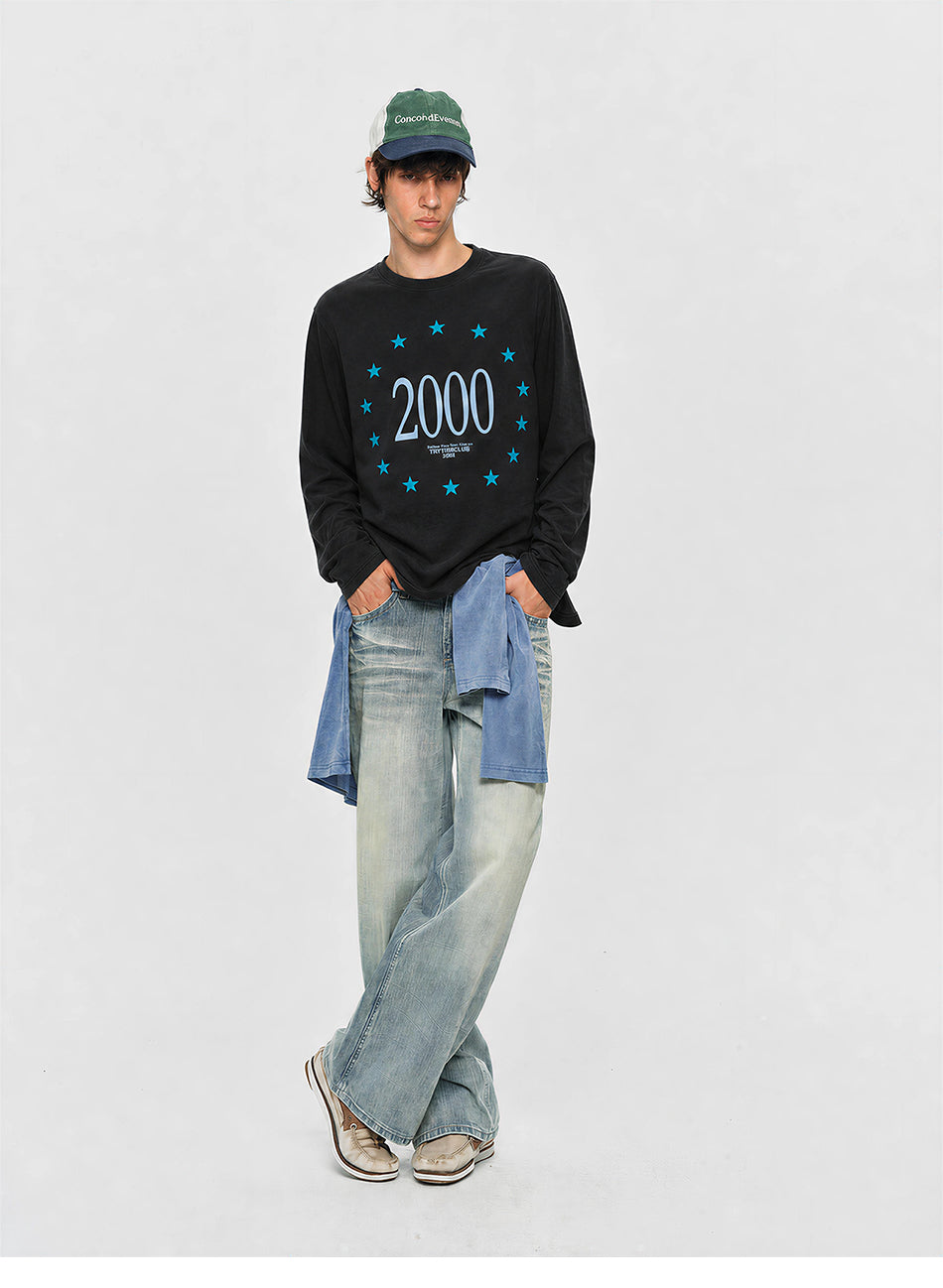 MADWITCH Y2K STAR GRAPHIC TEE #27582