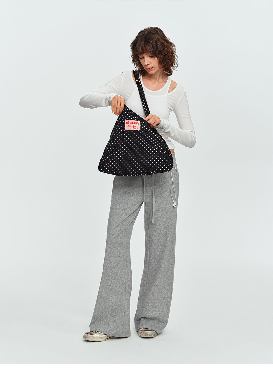 MADWITCH LYOCELL-BLEND FLARED CASUAL SWEATPANTS #CN61106