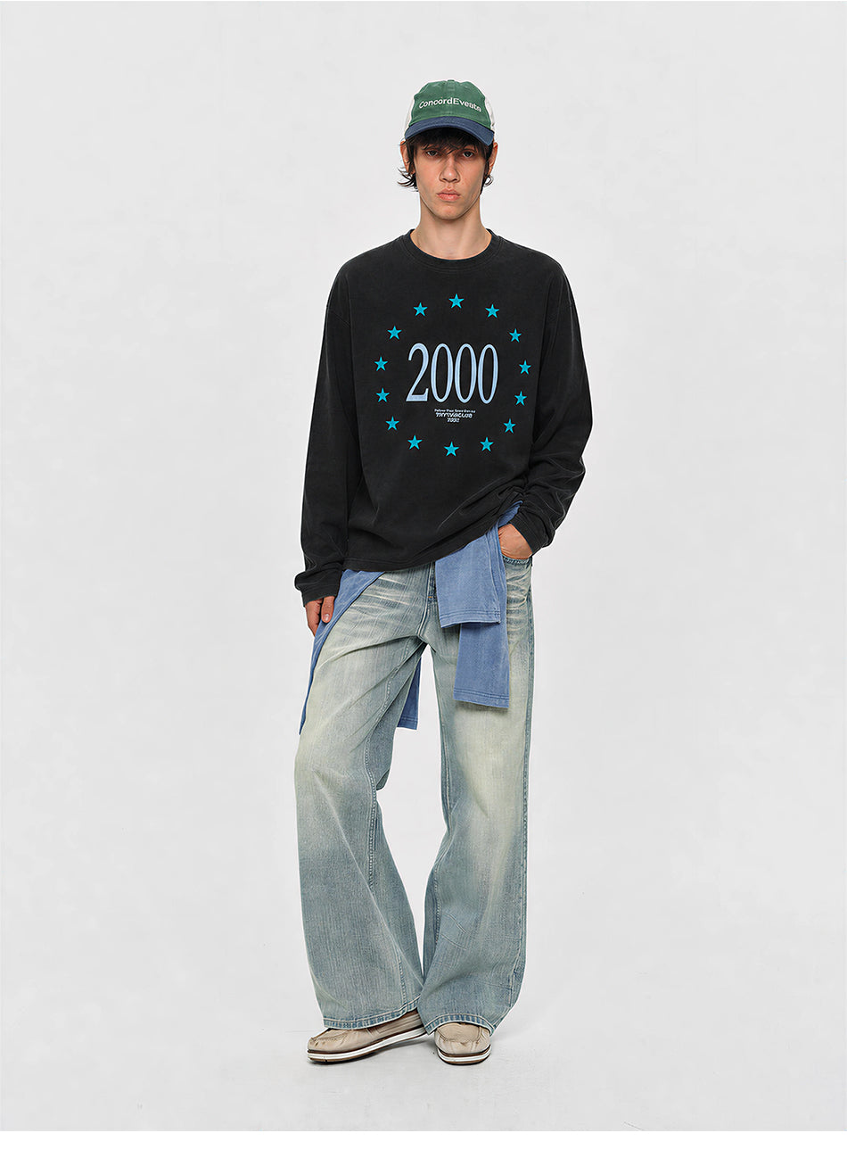 MADWITCH Y2K STAR GRAPHIC TEE #27582