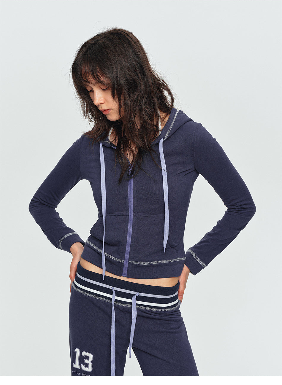 MADWITCH CROPPED HOODIE FLARED SET #L2026061