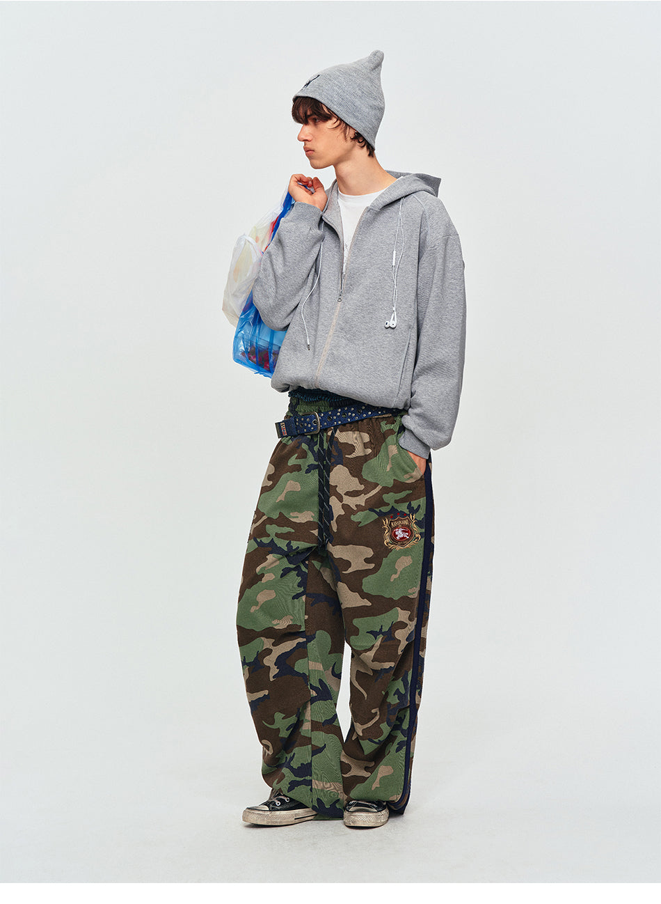 MADWITCH LYOCELL CROPPED ZIP HOODIE #2605WY7057