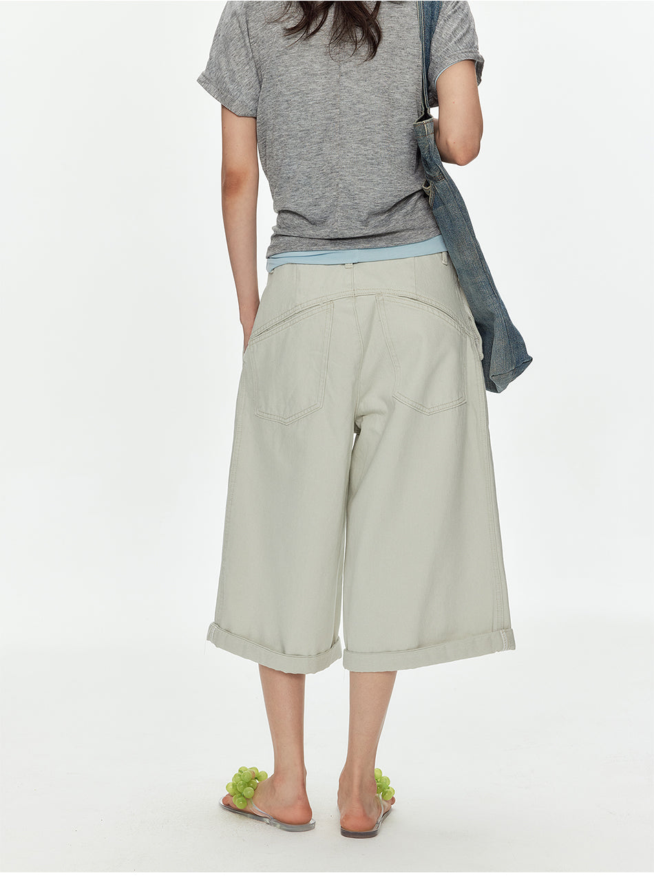 MADWITCH UTILITY CARGO CROP PANTS #WHOA150