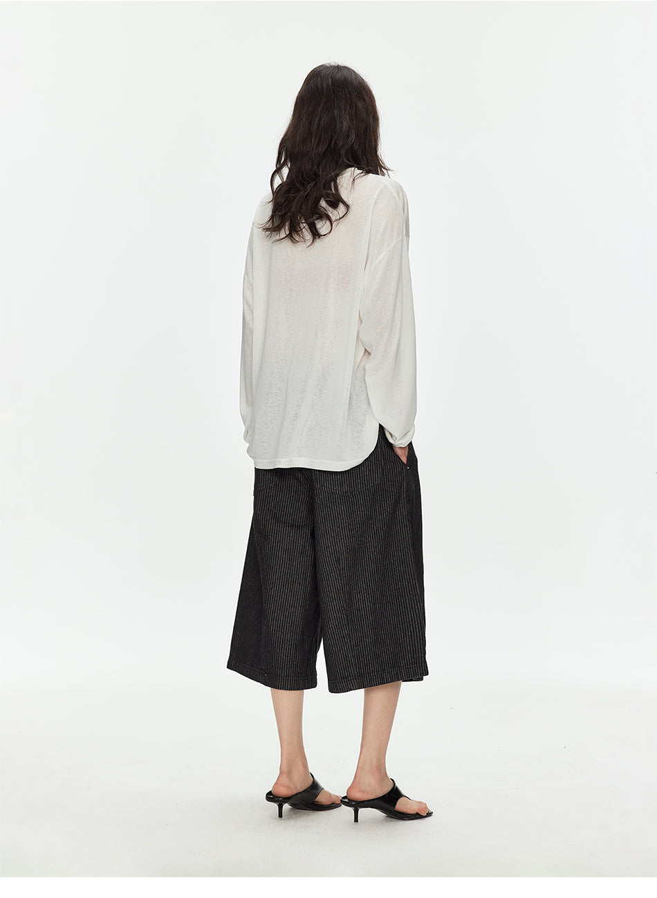 MADWITCH SHEER LONG SLEEVE TEE #WP12
