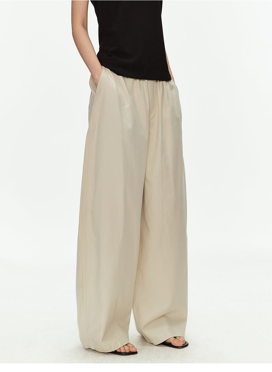 MADWITCH TENCEL DRAWSTRING PANTS #CK61037