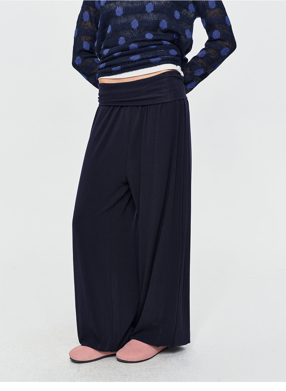 MADWITCH FOLD-OVER HAREM PANTS #C2026353