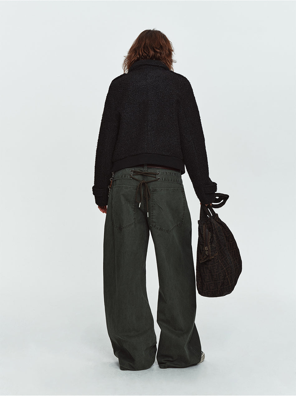 MADWITCH TOGGLE-BUTTON WOOLEN JACKET #CW1372