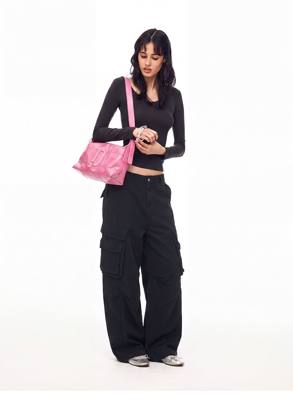 MADWITCH VINTAGE MULTI-POCKET CARGO TROUSERS #CK61102