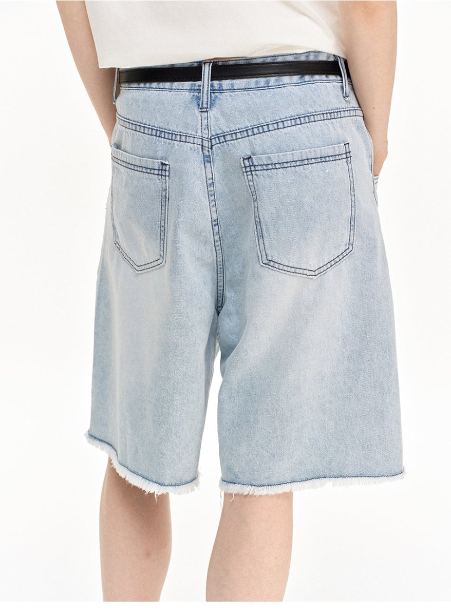 MADWITCH HIGH STREET WASHED SHORTS RK246 - MadWitch Store