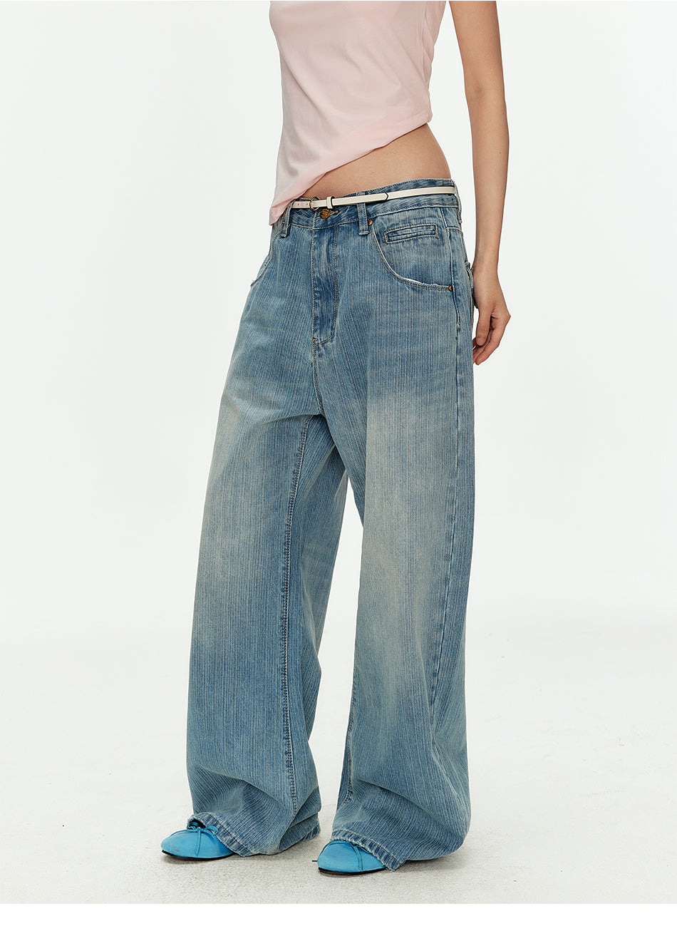 MADWITCH PARIS BUCKLE BAMBOO JEANS #CK9818