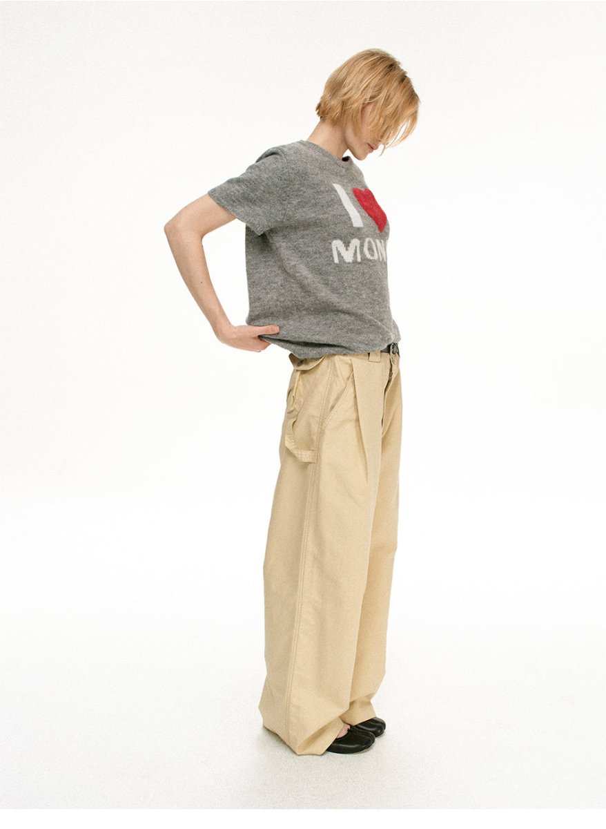 MADWITCH VINTAGE RELAXED WIDE TROUSERS GPC6982 - MadWitch Store