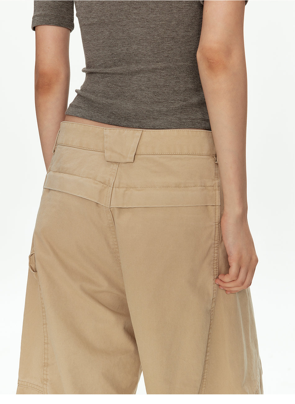 MADWITCH DECONSTRUCTED PLEATED PANTS #CK6983