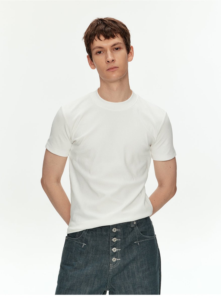 MADWITCH BASIC CREW NECK TEE AW26088 - MadWitch Store