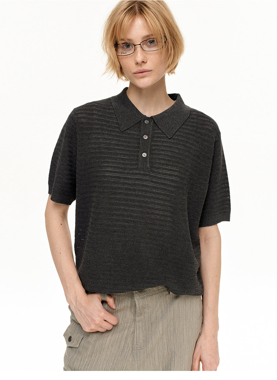 MADWITCH AMERICAN POLO STRIPE TEE #MAD001