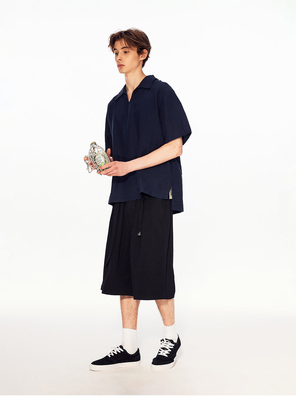 MADWITCH SEAGULL LINEN TENCEL TEE #CT007