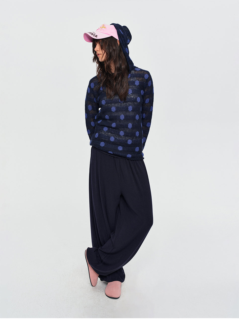 MADWITCH FOLD-OVER HAREM PANTS #C2026353